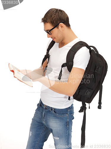 Image of travelling student