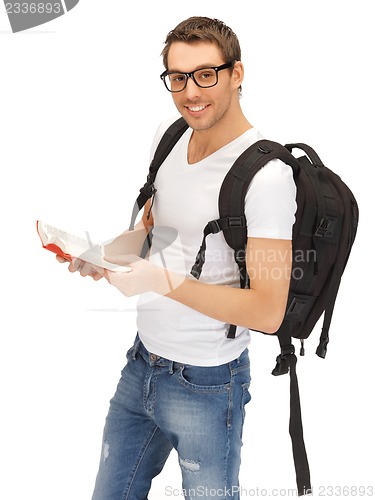 Image of travelling student