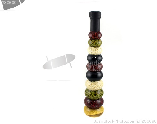 Image of Bottle of spiced Chilies