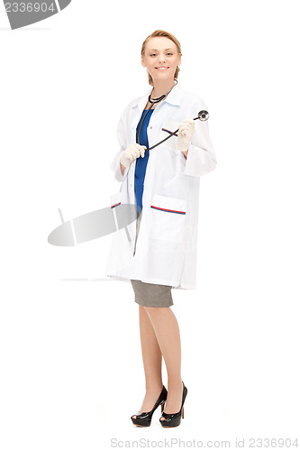 Image of attractive female doctor