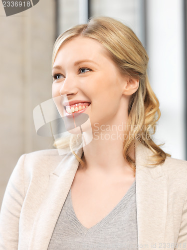 Image of happy and smiling woman