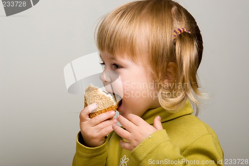 Image of eating bread