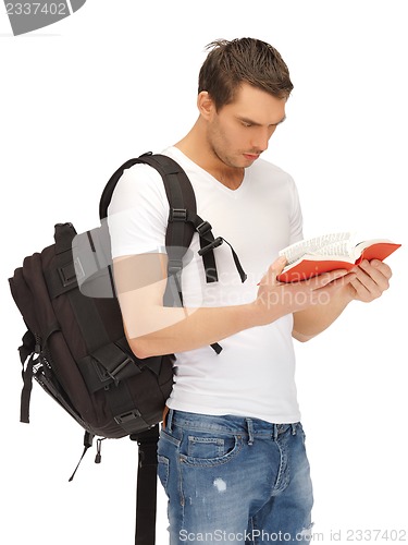 Image of travelling student