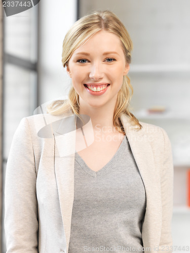 Image of happy and smiling woman