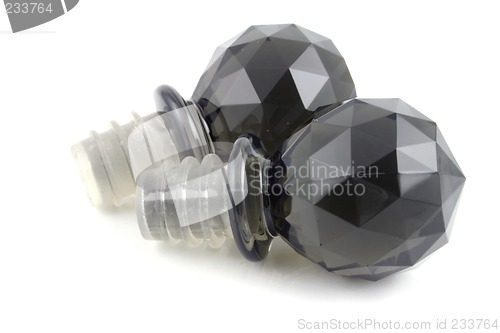 Image of Black Bottle Stopper