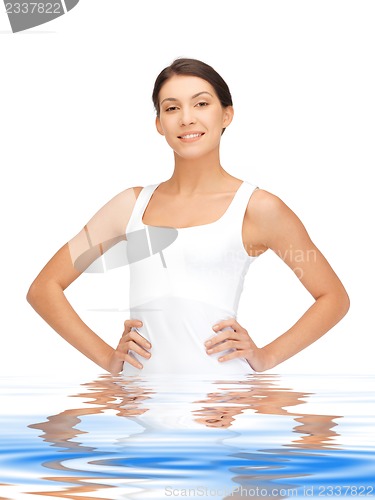 Image of happy and carefree teenage girl