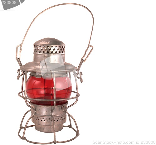 Image of Antique Kerosene Railroad Lantern