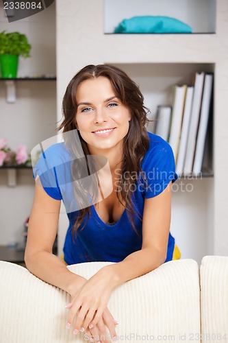 Image of happy and smiling woman