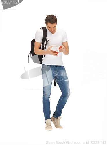 Image of travelling student