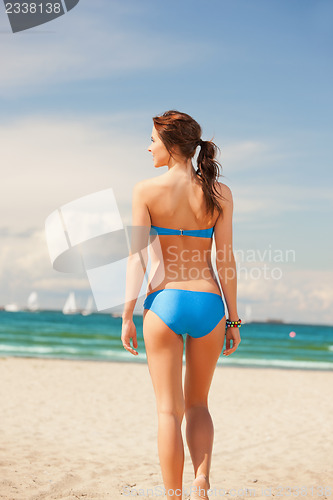 Image of woman on the beach