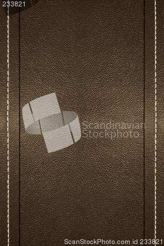 Image of Stitched Leather