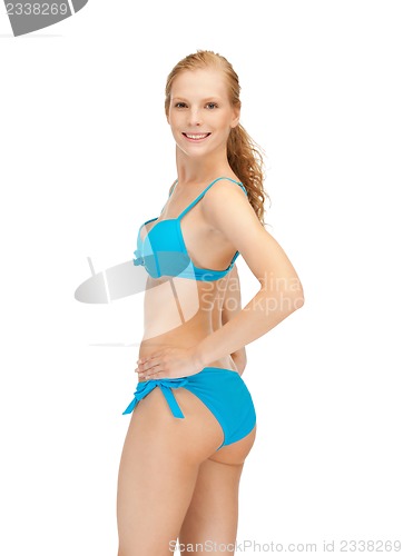 Image of beautiful woman in bikini