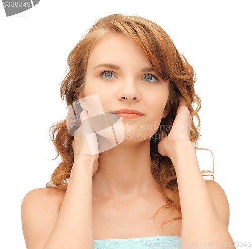 Image of beautiful teenage girl