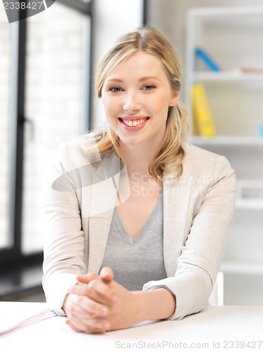 Image of happy and smiling woman