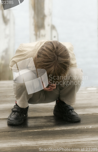 Image of Peering at the pier