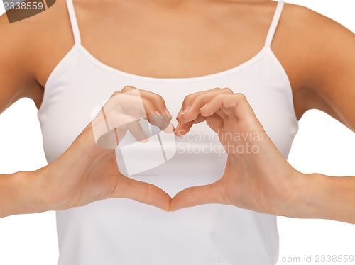 Image of form of heart shaped