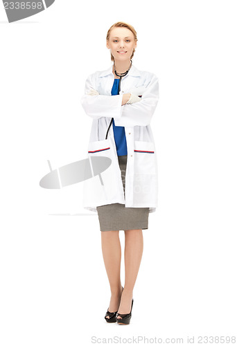 Image of attractive female doctor