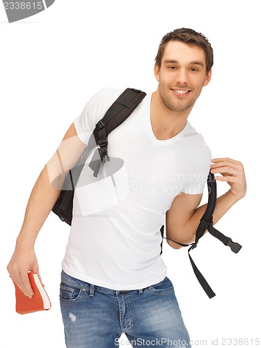 Image of travelling student