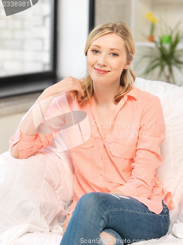 Image of happy and smiling woman