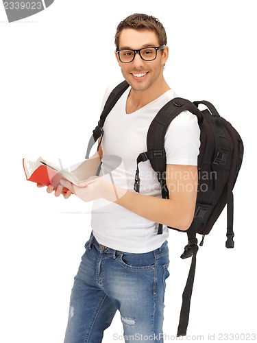 Image of travelling student