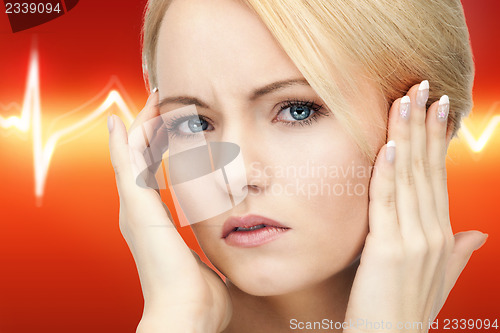 Image of pain and medication concept