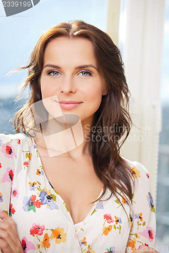 Image of happy and smiling woman