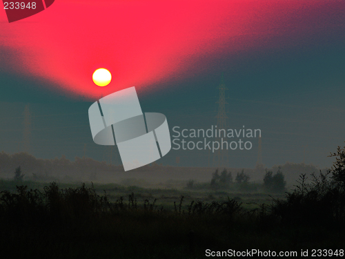 Image of Polluted Sunrise