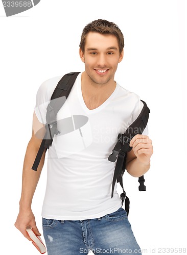 Image of travelling student