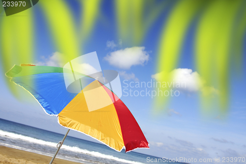 Image of Bright Beach Parasol