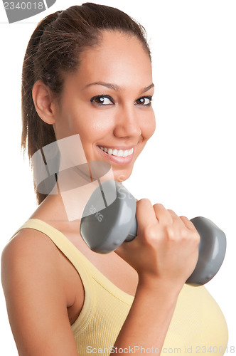 Image of Woman Working Out