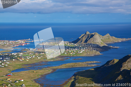 Image of Fishing port on Lofoten