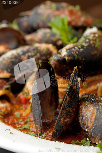 Image of Zuppadi Mussels Closeup