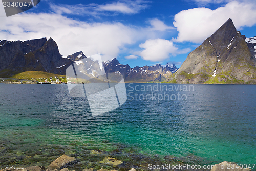 Image of Norwegian fjord