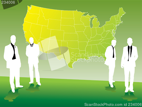 Image of business map