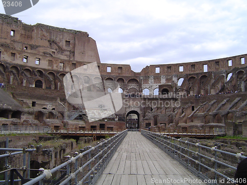 Image of Inside the Colosseum - Rome