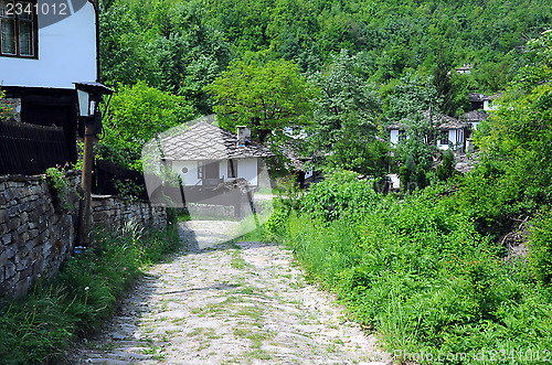 Image of Deserted Street in Bozhentsi Village