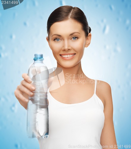 Image of woman with bottle of water