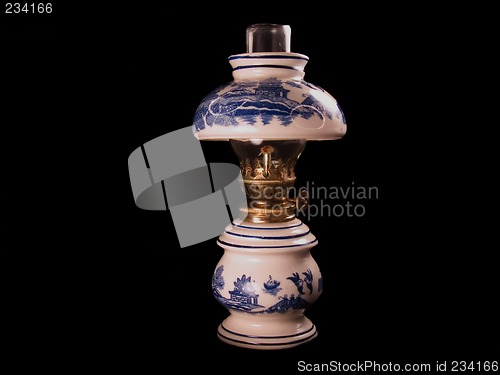 Image of Vintage Mini Oil Lamp