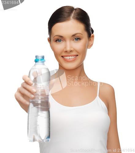 Image of woman with bottle of water