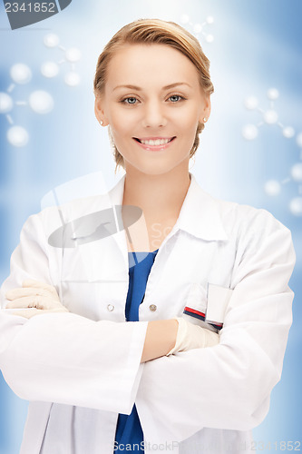 Image of attractive female doctor