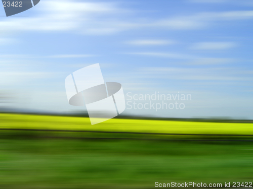 Image of Abstract - Field and Sky