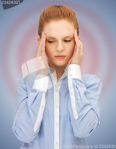 Image of unhappy woman