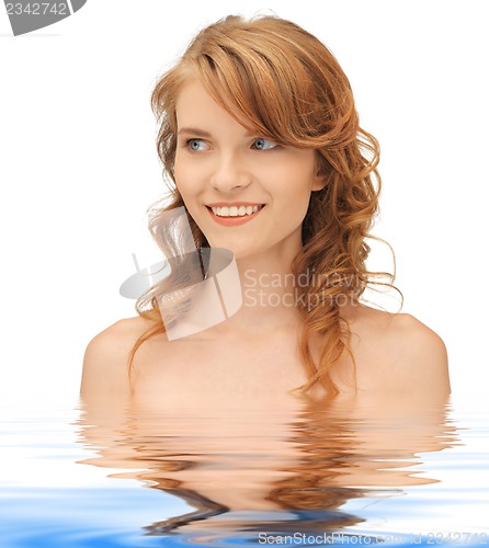Image of beautiful teenage girl