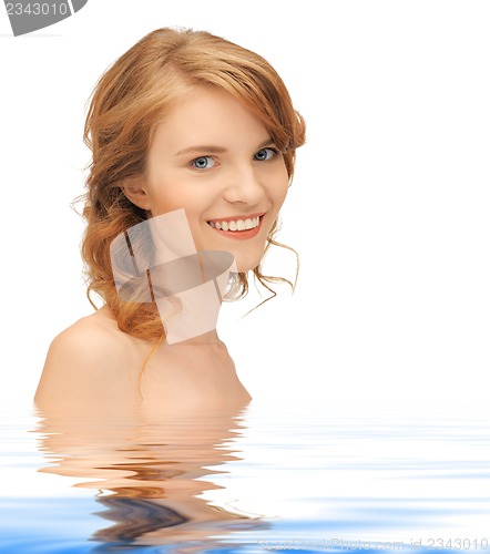 Image of beautiful teenage girl