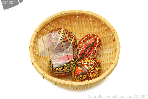 Image of Easter eggs