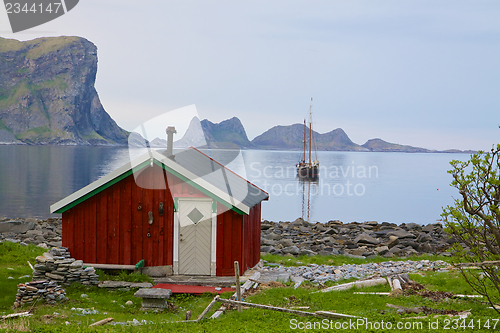 Image of Fishing hut in Norway