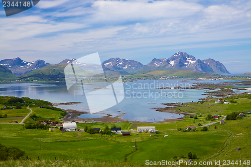 Image of Scenic Lofoten islands