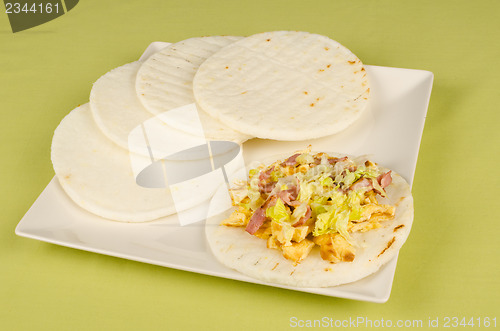 Image of Serving of arepas