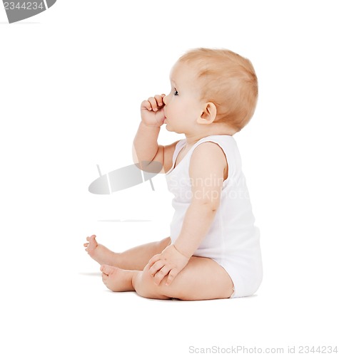 Image of adorable baby boy