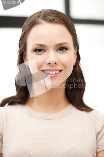 Image of happy and smiling woman